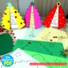 Cartão de Natal Árvore 3D 3