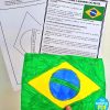 Bandeira do Brasil para Imprimir e Pintar 11